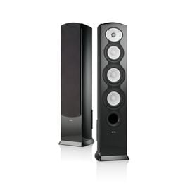 F226BE - Black Gloss - 3-Way Dual 6" Floorstanding Loudspeaker - Hero