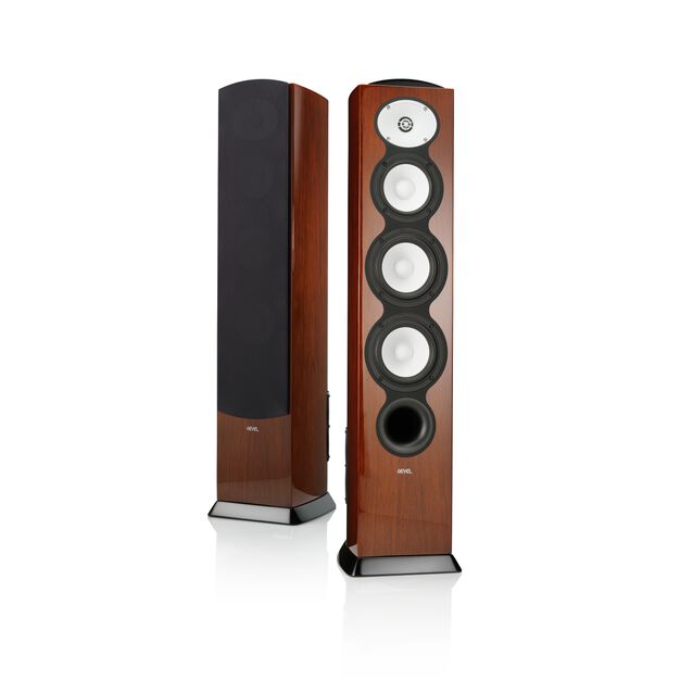 F226BE - Walnut - 3-Way Dual 6" Floorstanding Loudspeaker - Hero