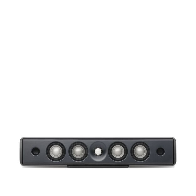 C10 - Black - Concerta Series, 2&frac12;-Way Center Channel On-Wall Loudspeaker - Hero