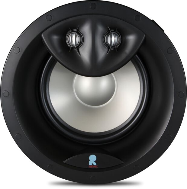 REVEL C360DT - Black - 6-1/2" Dual-Tweeter In-ceiling Loudspeaker - Hero