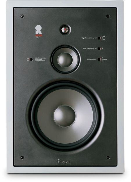 I30 - Black - High-Performance In-Wall Loudspeaker - Hero