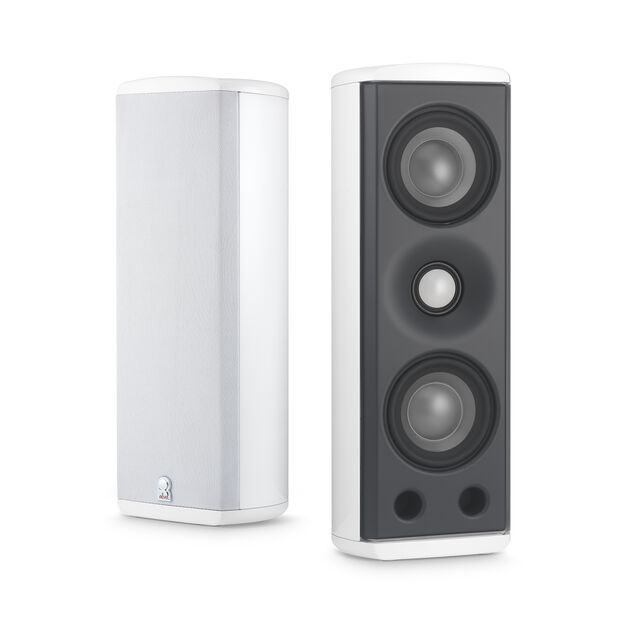 M8 - White - Concerta Series, 2-Way On-Wall Loudspeaker - Hero