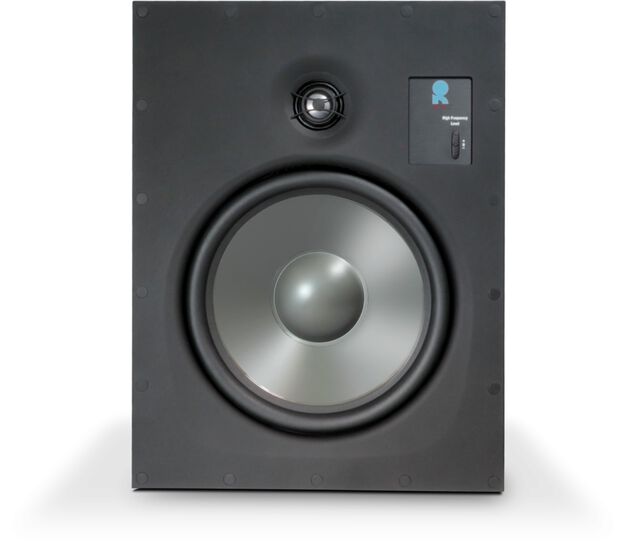 W580 - Black - 8" In-Wall Loudspeaker - Hero