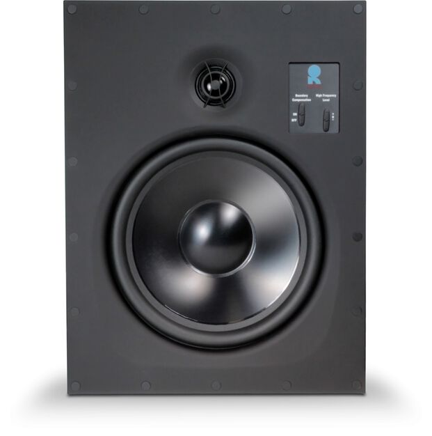 W780 - Black - 8" In-Wall Loudspeaker - Hero